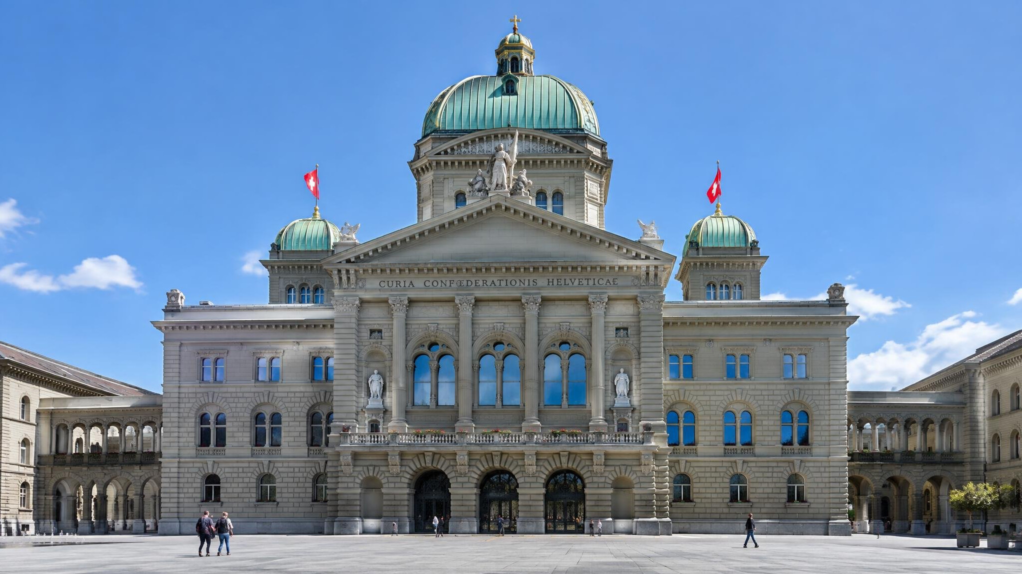 Swiss Federal Palace building in Bern